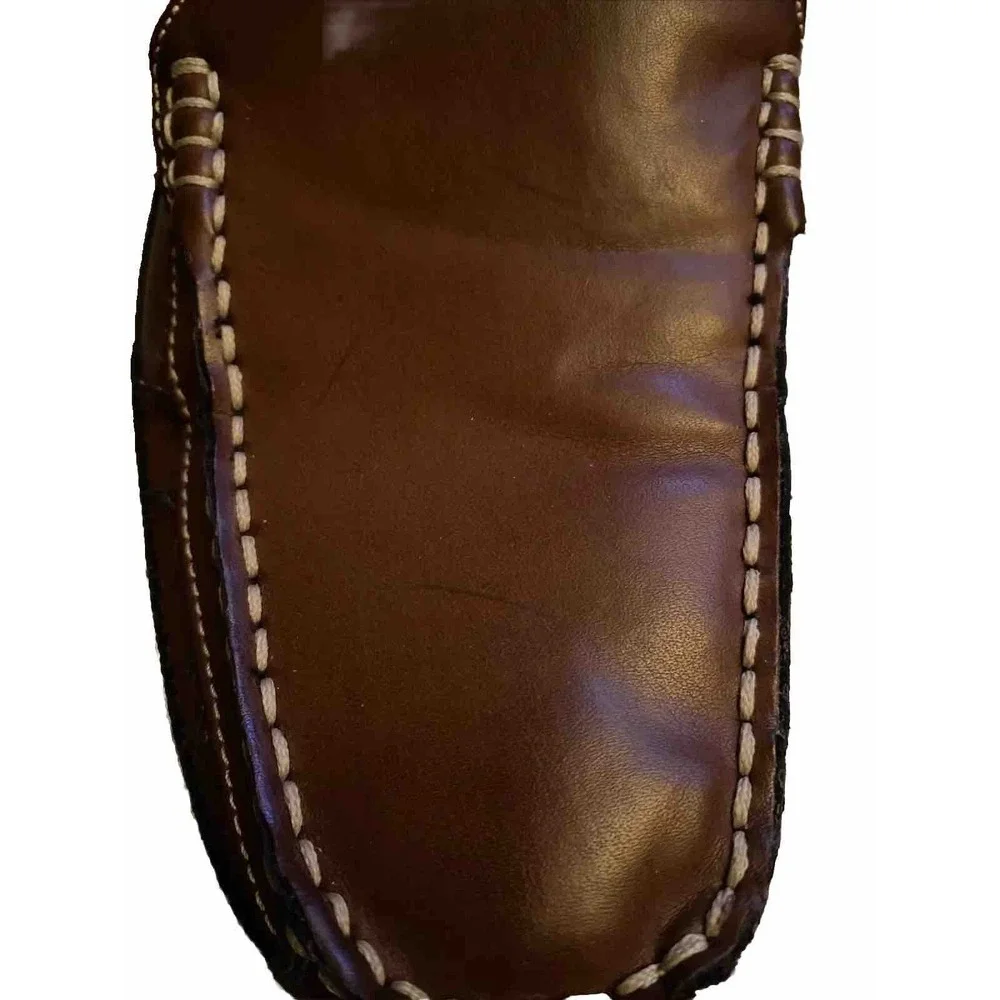 Tommy Hilfiger Loafers  Dathan-F Men's Brown Slip On Driving Shoes Size 8